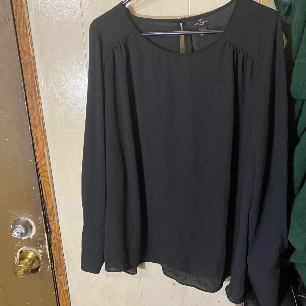 Sheer blouse